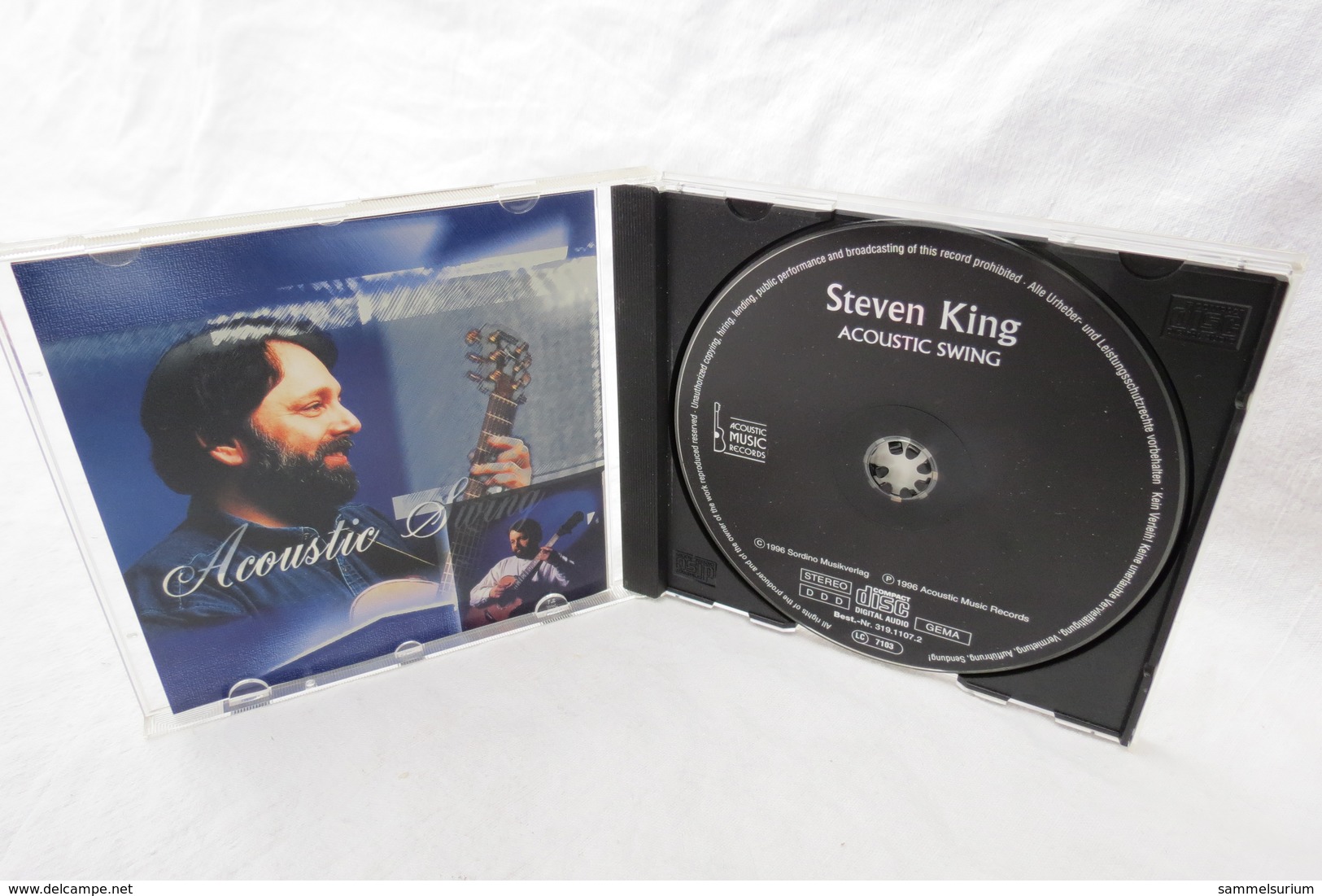CD "Steven King" Acoustic Swing - Instrumental