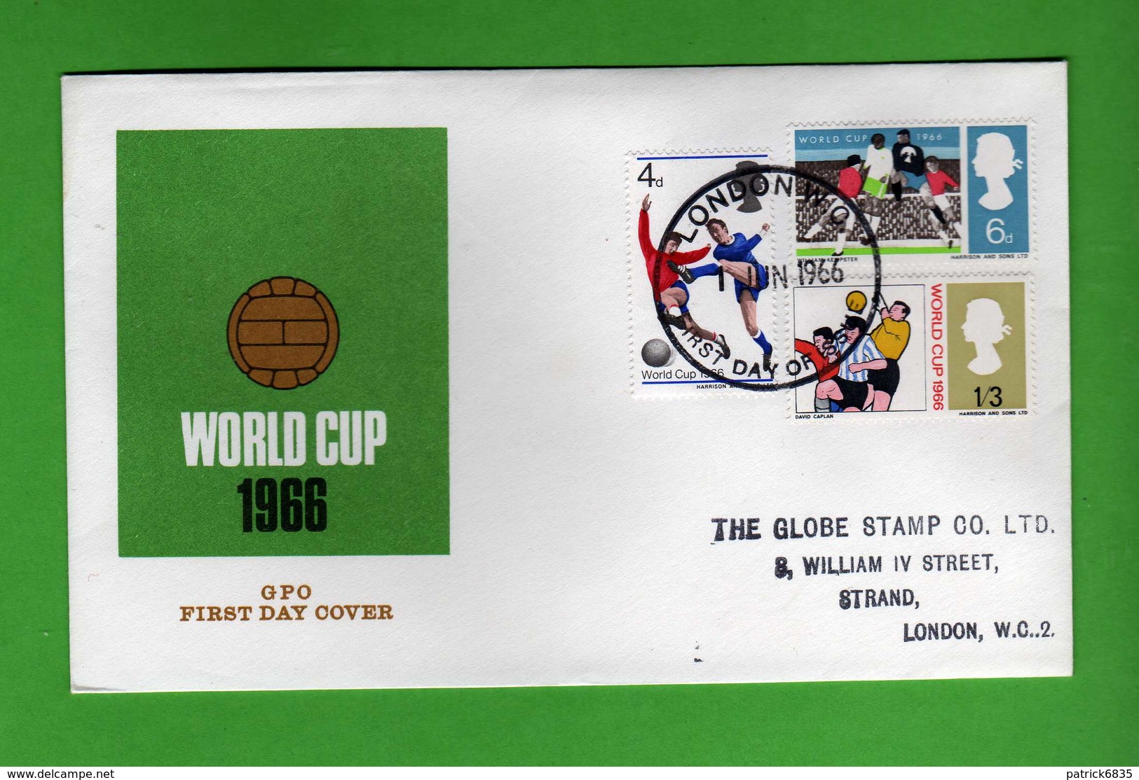 Great Britain FDC: 1966 - WORLD CUP.   Vedi Descrizione. - 1952-1971 Pre-Decimal Issues