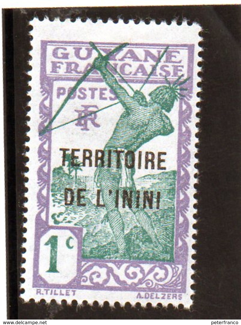 B - 1932 ININI - Cacciatore (linguellato) - Neufs