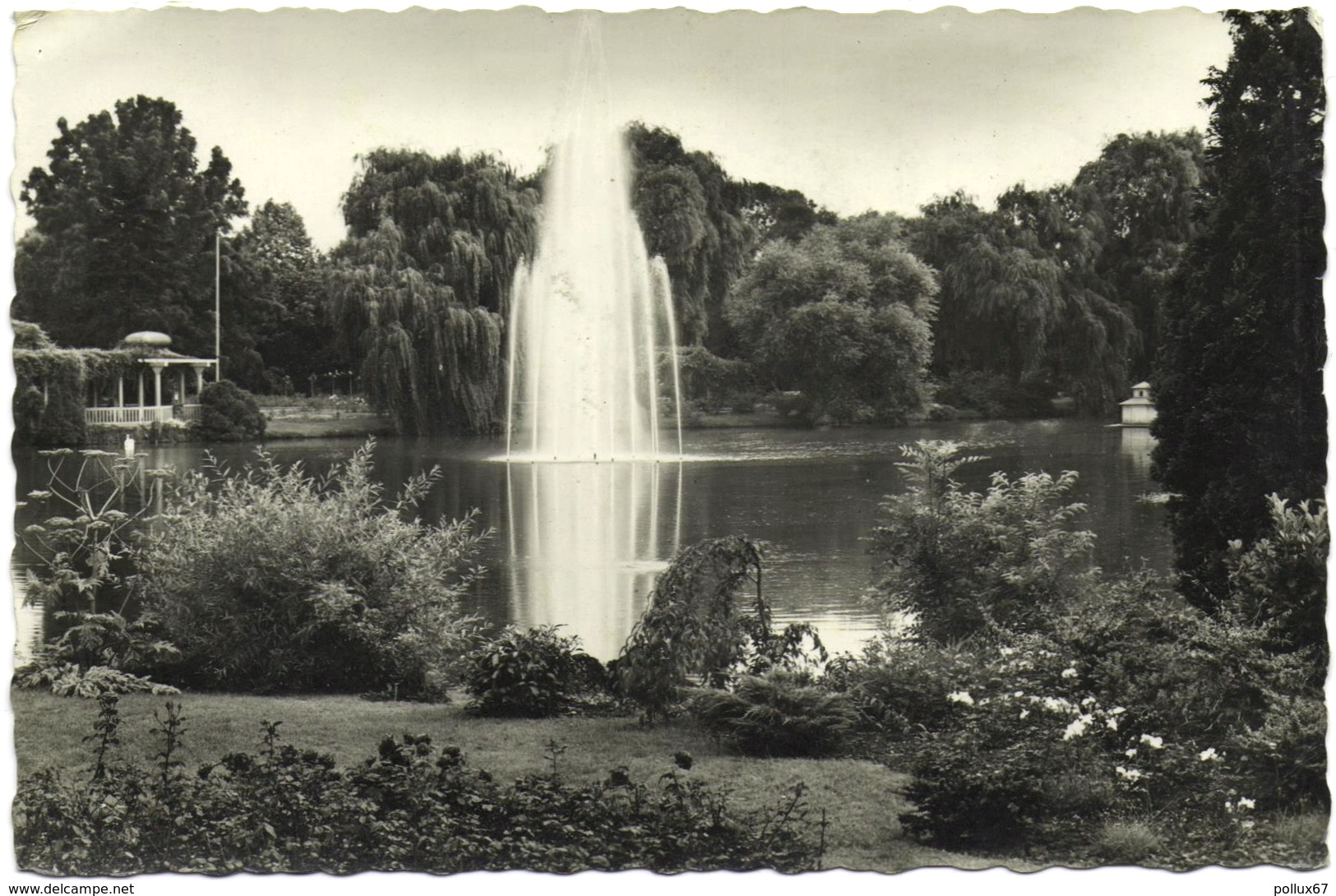 CPSM DE ZWEIBRÜCKEN  (ALLEMAGNE)  ROSENGARTEN - Zweibrücken