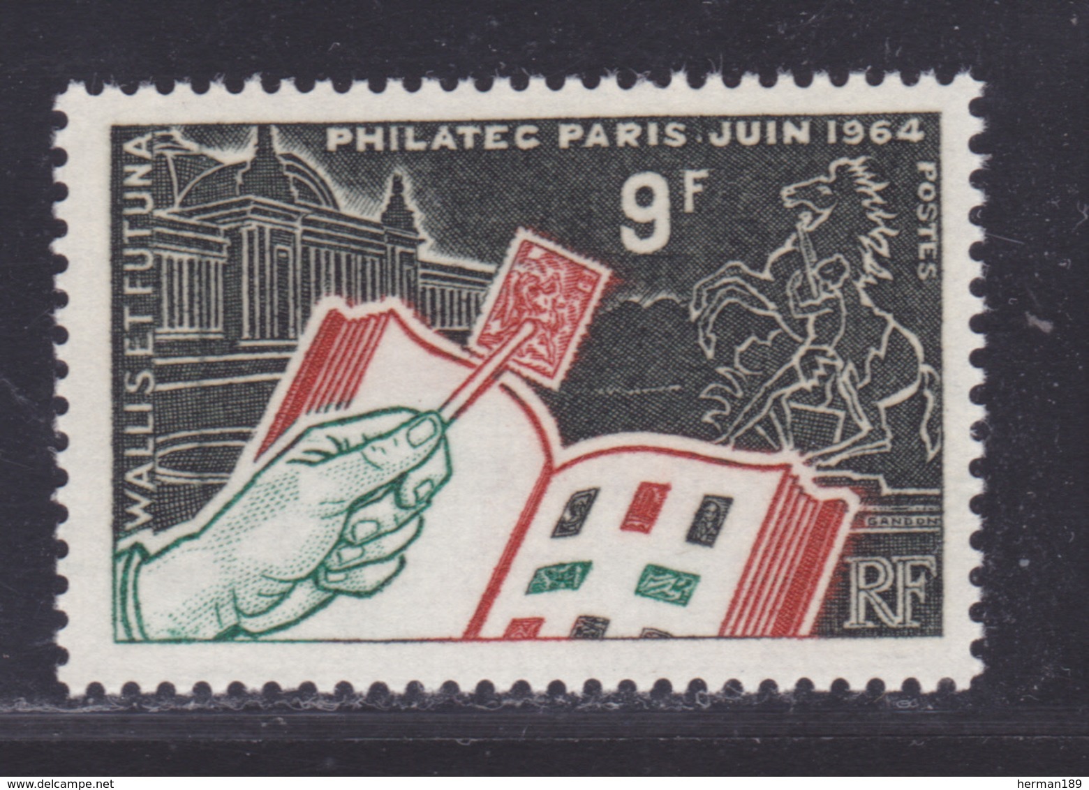 WALLIS ET FUTUNA N°  170 ** MNH Neuf Sans Charnière, TB (D8554) Exposition Philatèlique "Philatec" à Paris - 1964 - Unused Stamps