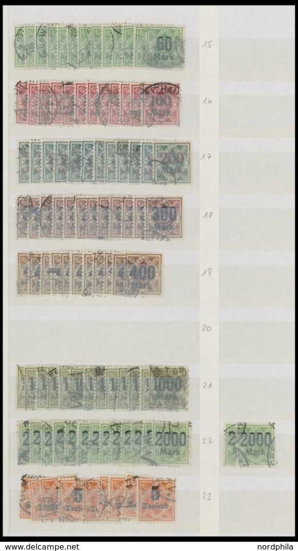 1875-1923, Dienstmarken I, Gut Sortierte Reichhaltige Dublettenpartie Von über 1200 Werten, Fundgrube, Besichtigen! -> A - Sonstige & Ohne Zuordnung