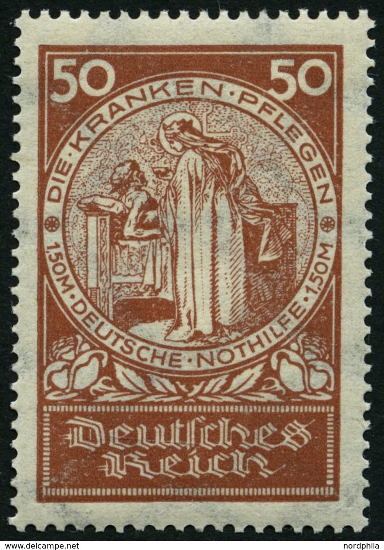 Dt. Reich 354 **, 1924, 50 Pf. Nothilfe, Pracht, Mi. 120.- - Sonstige & Ohne Zuordnung