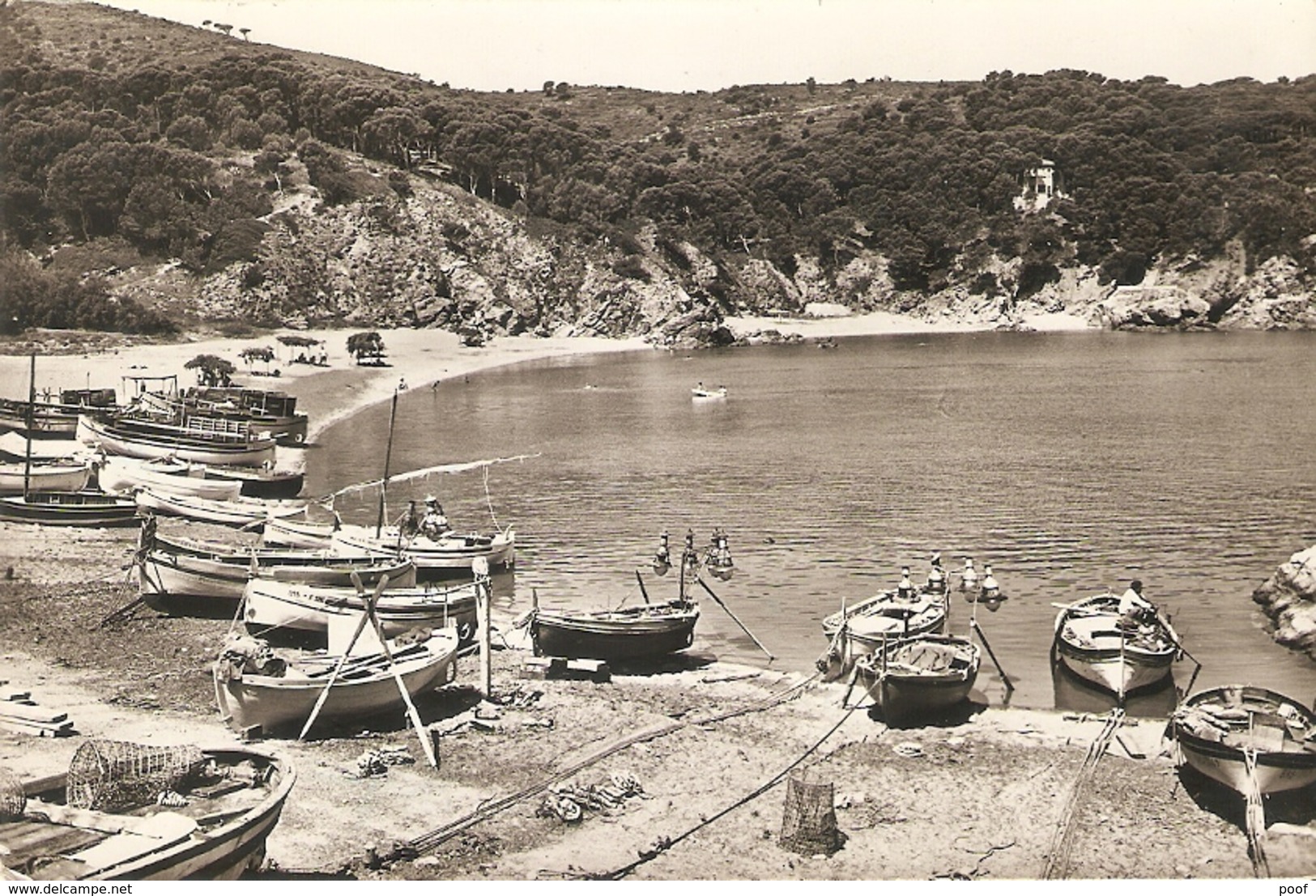 Sa Riera : Vista De La Playa 1952 - Gerona