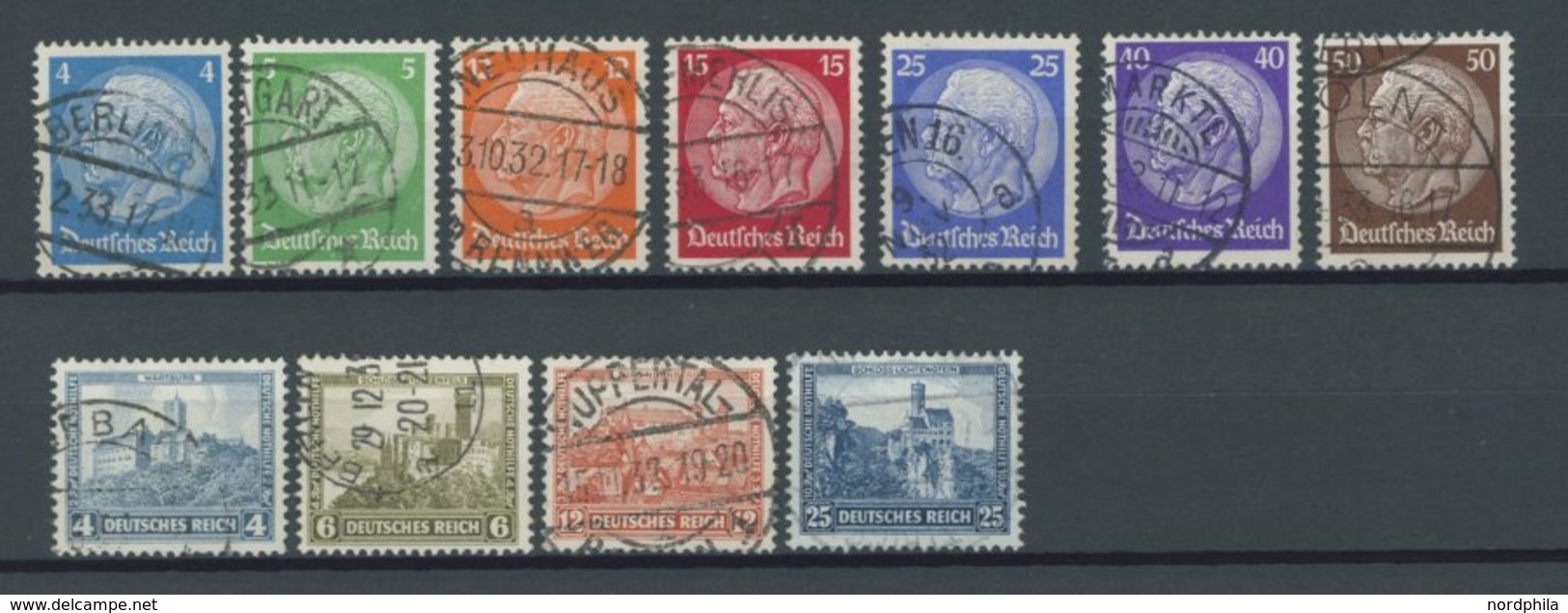 LOTS O,BrfStk , 1924-32, Kleine Partie Verschiedener Mittlerer Werte, Meist Pracht, Mi. 720.- - Sonstige & Ohne Zuordnung