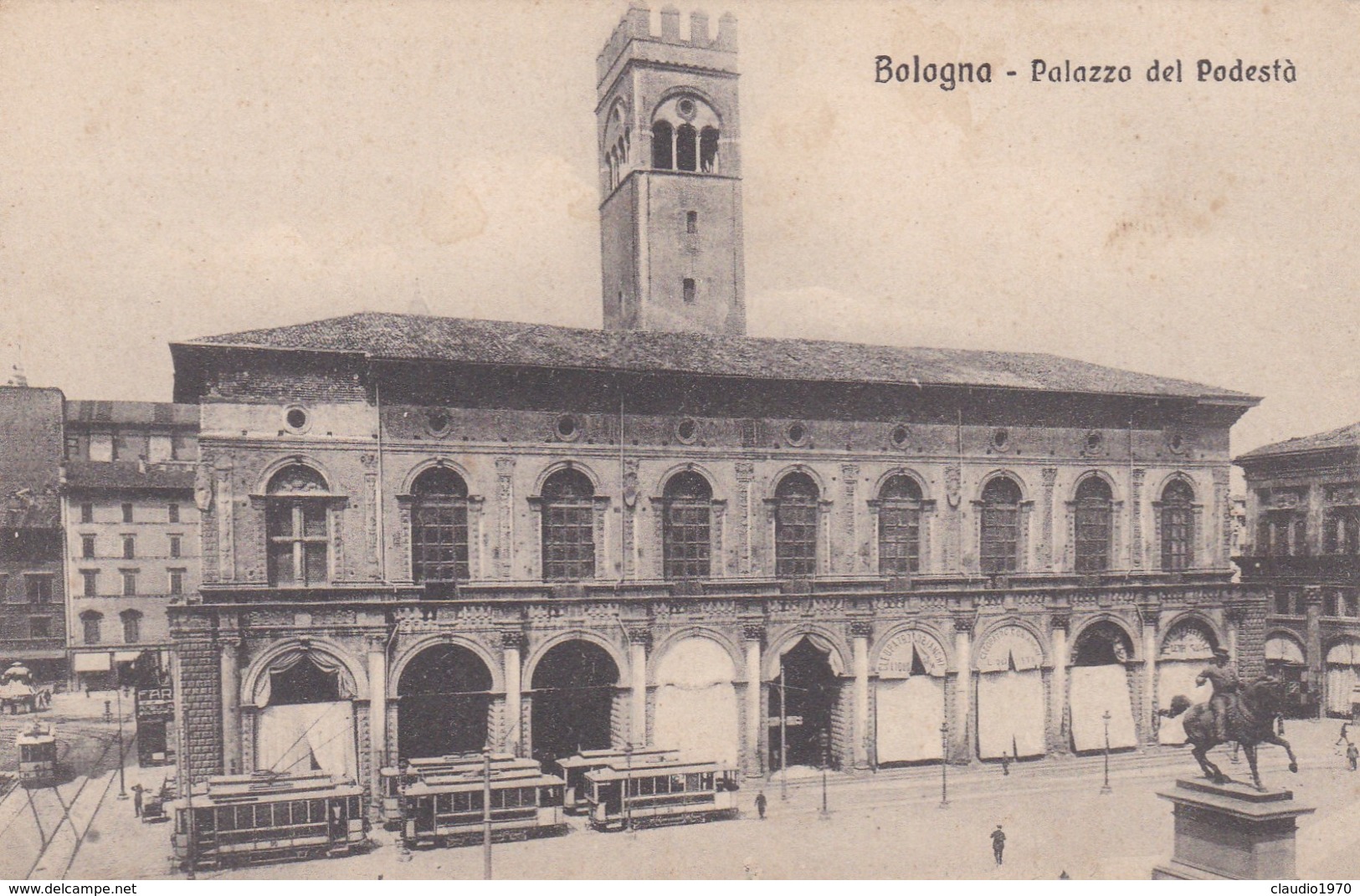 CARTOLINA - POSTCARD - BOLOGNA - PALAZZO DEL PODESTA' - Bologna