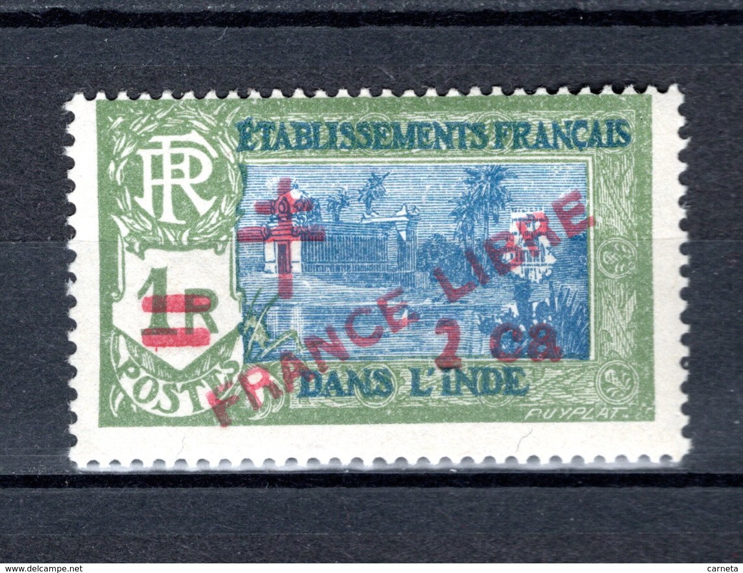 INDE N° 200 NEUF SANS CHARNIERE COTE 1.55€  TEMPLE - Unused Stamps