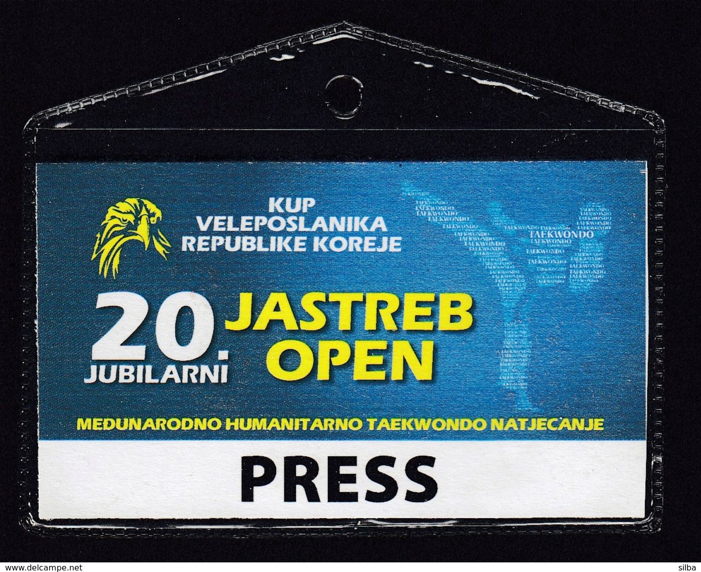 Croatia Zagreb 2018 / Jubilee 20th Jastreb Open, International Humanitarian Taekwondo Competition / Accreditation, Press - Martial Arts