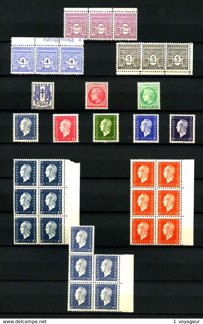 FRANCE - Neufs N** - Collection 1932 / 1959 - Bien fournie - Très beaux