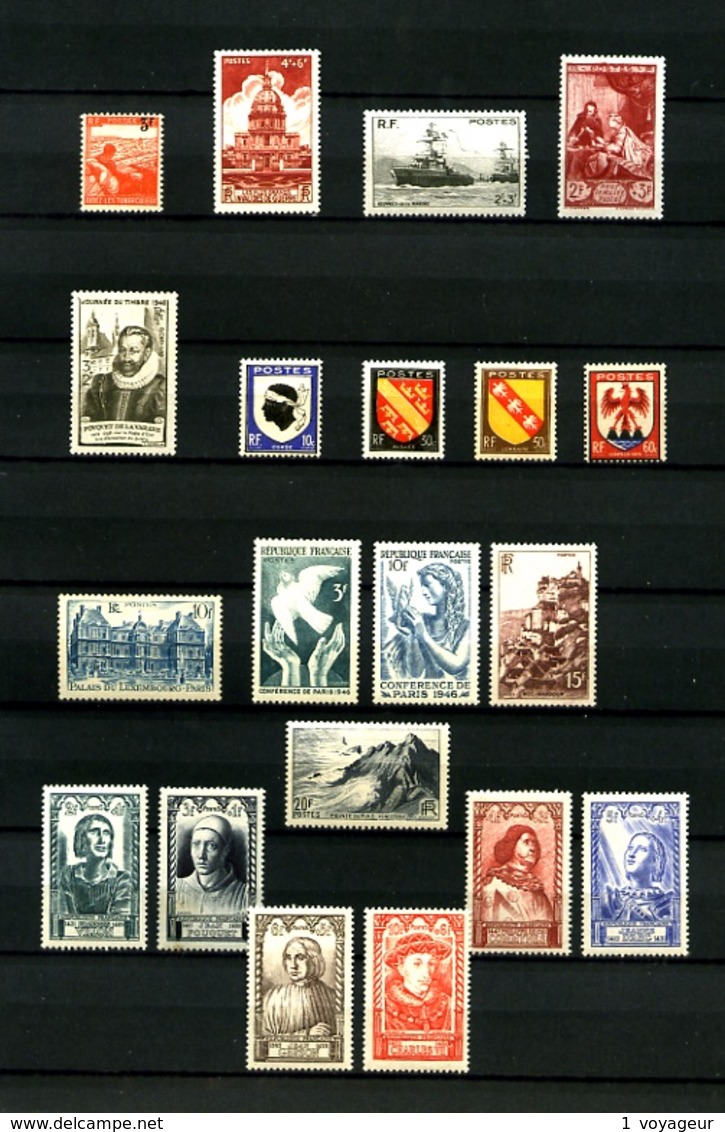 FRANCE - Neufs N** - Collection 1932 / 1959 - Bien fournie - Très beaux