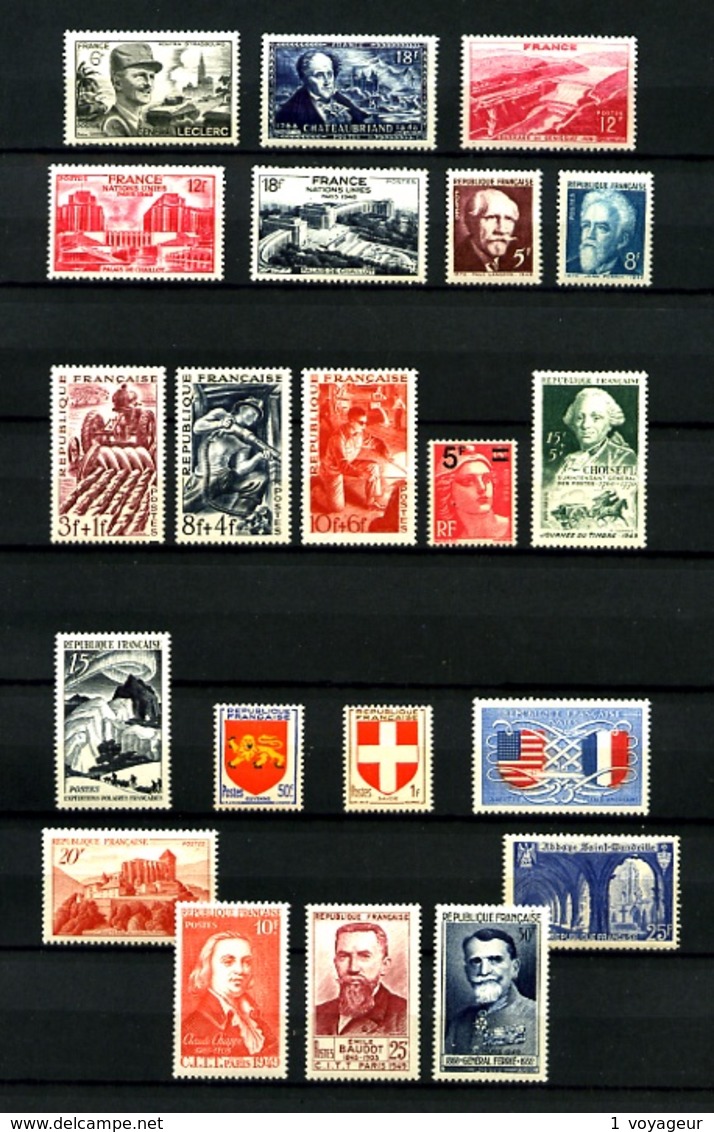 FRANCE - Neufs N** - Collection 1932 / 1959 - Bien fournie - Très beaux