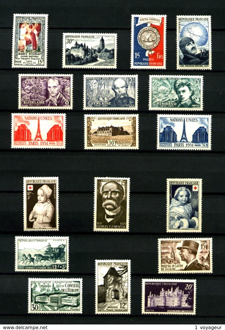 FRANCE - Neufs N** - Collection 1932 / 1959 - Bien fournie - Très beaux