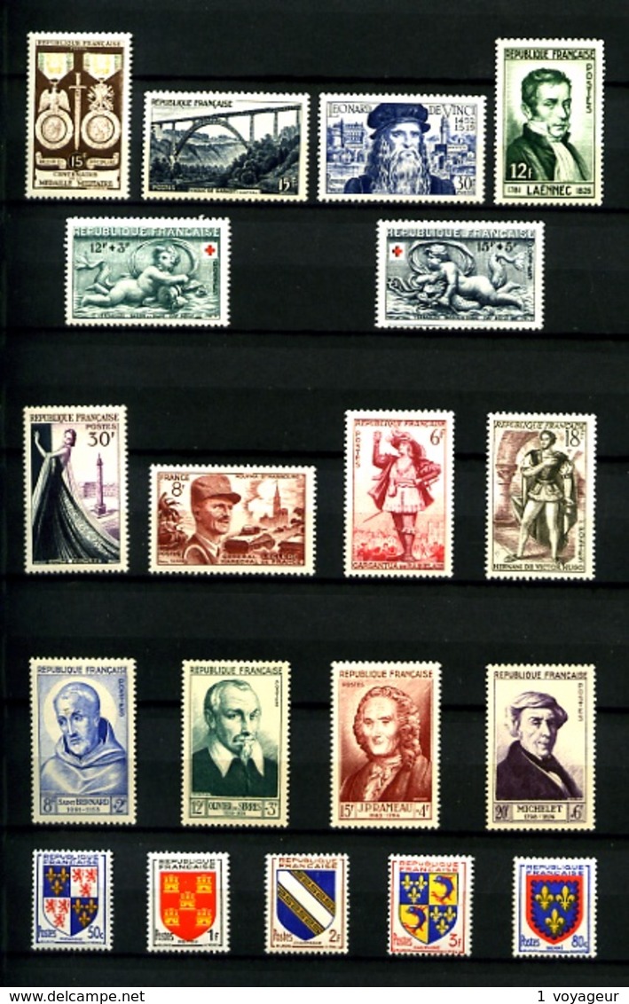 FRANCE - Neufs N** - Collection 1932 / 1959 - Bien fournie - Très beaux