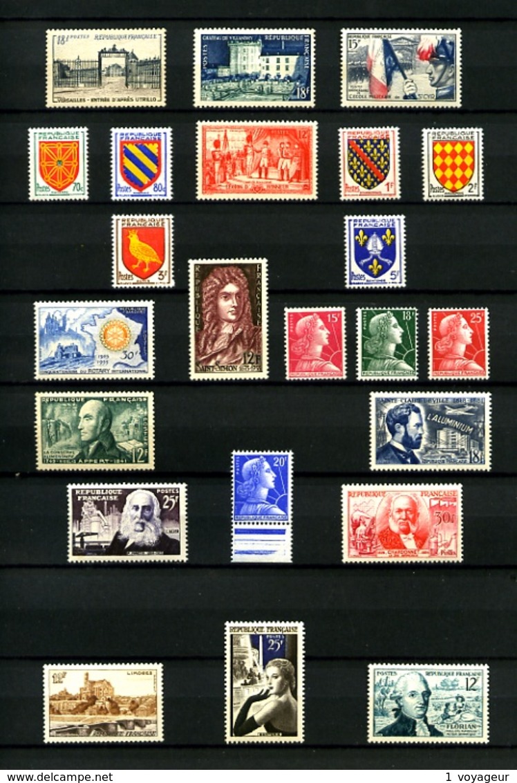 FRANCE - Neufs N** - Collection 1932 / 1959 - Bien fournie - Très beaux