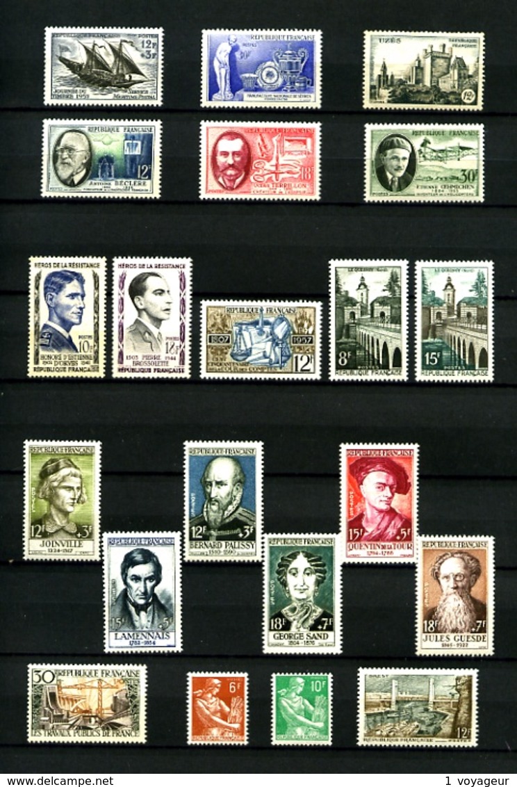 FRANCE - Neufs N** - Collection 1932 / 1959 - Bien fournie - Très beaux