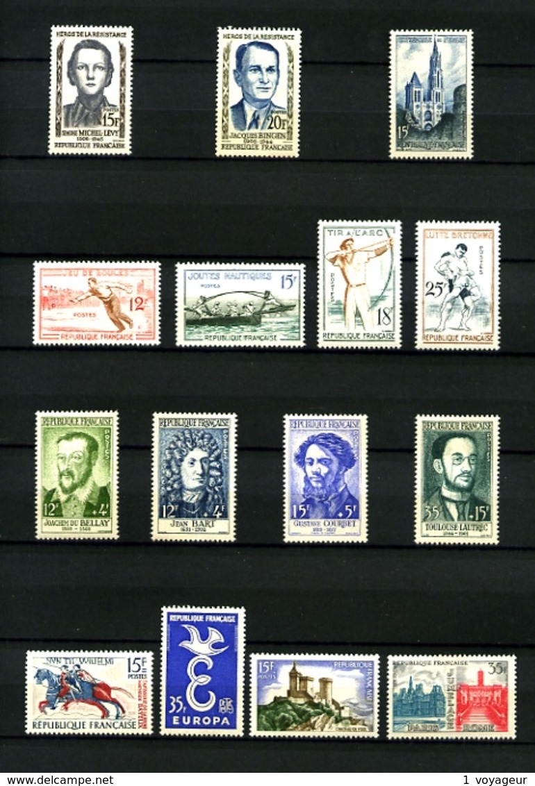 FRANCE - Neufs N** - Collection 1932 / 1959 - Bien fournie - Très beaux