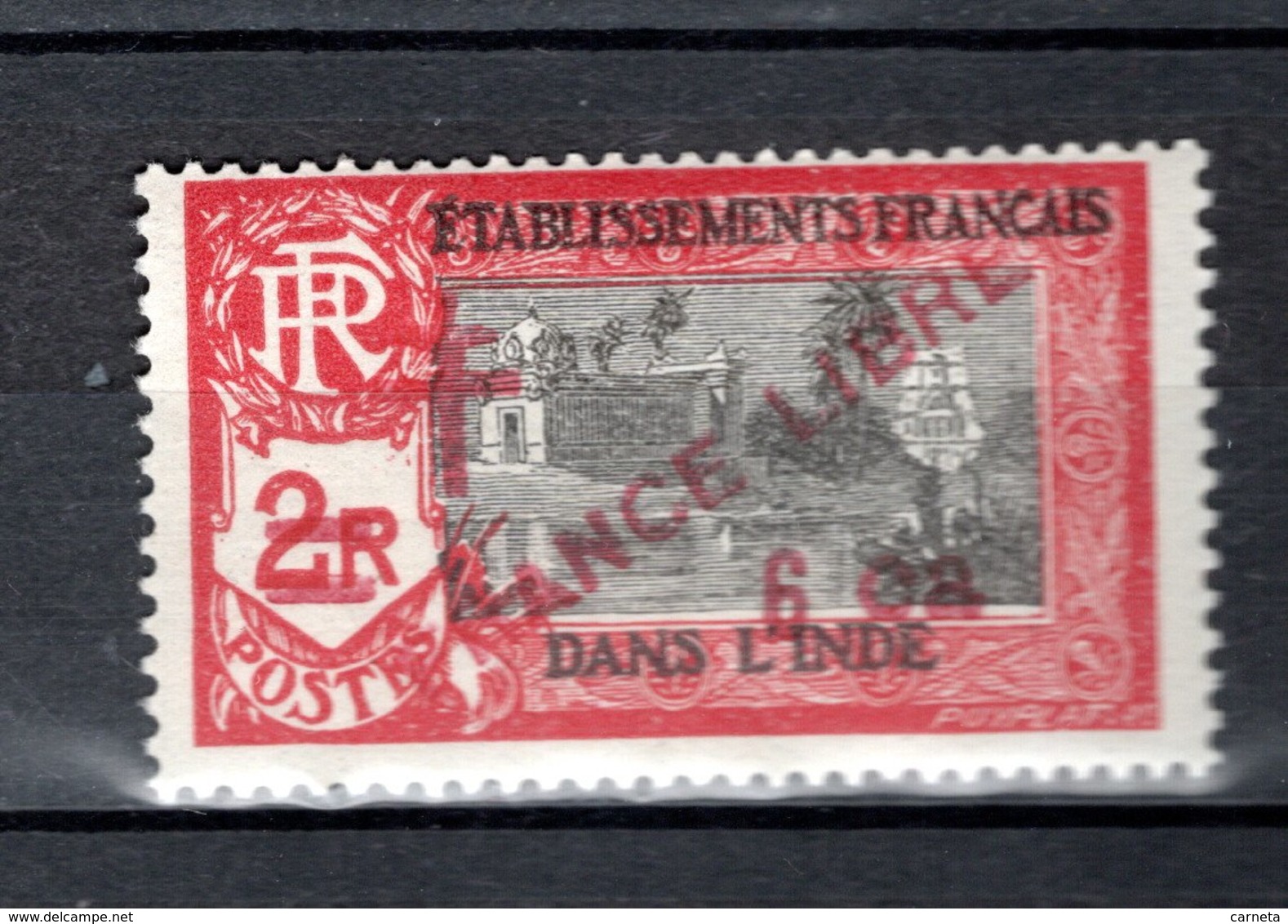 INDE N° 203 NEUF SANS CHARNIERE COTE 1.55€  TEMPLE - Neufs