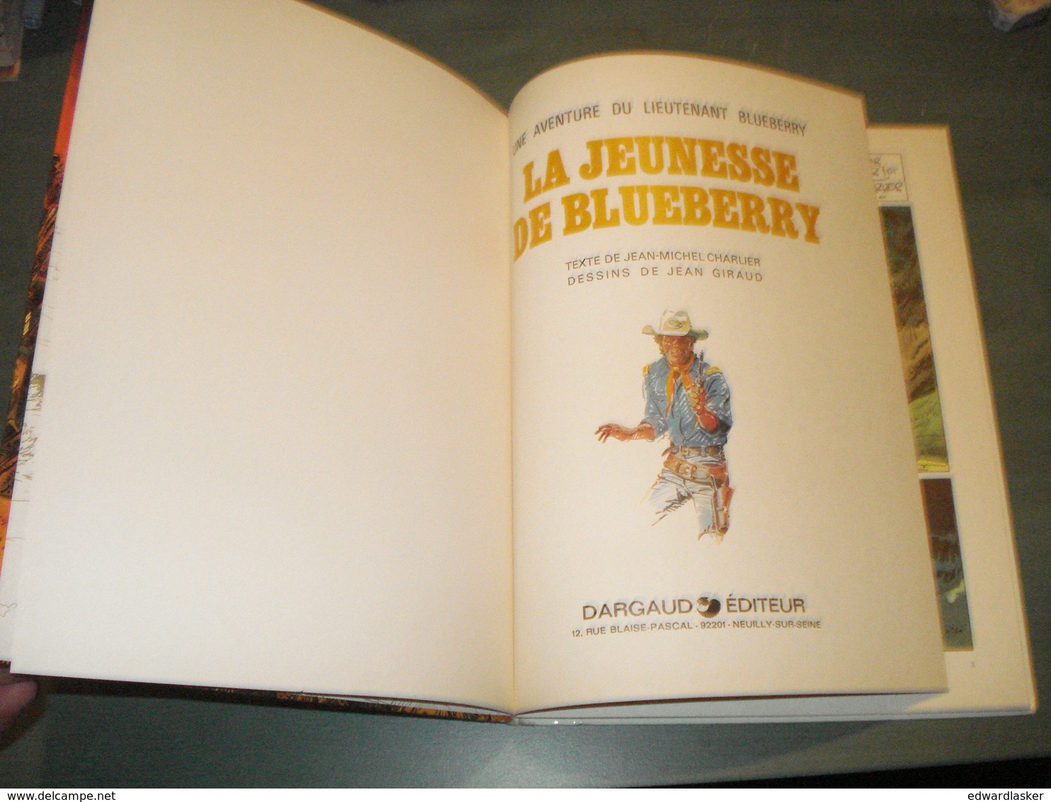 LA JEUNESSE DE BLUEBERRY 1 - Charlier Giraud - EO Dargaud 1975 - Très Bon état - Blueberry