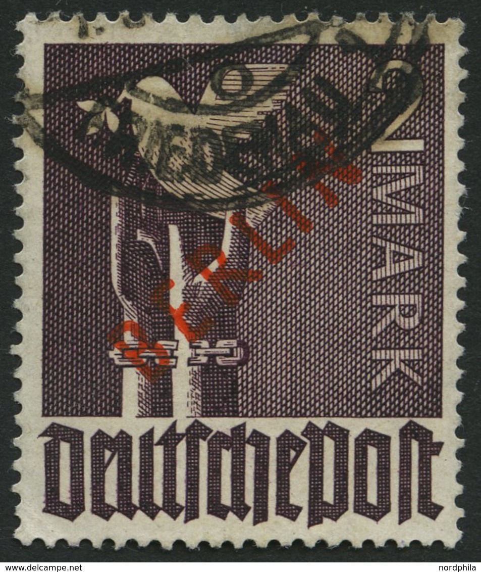 BERLIN 34 O, 1949, 2 M. Rotaufdruck, Feinst (kleine Helle Stelle Und Bugspur), Gepr. Schlegel, Mi. 280.- - Sonstige & Ohne Zuordnung