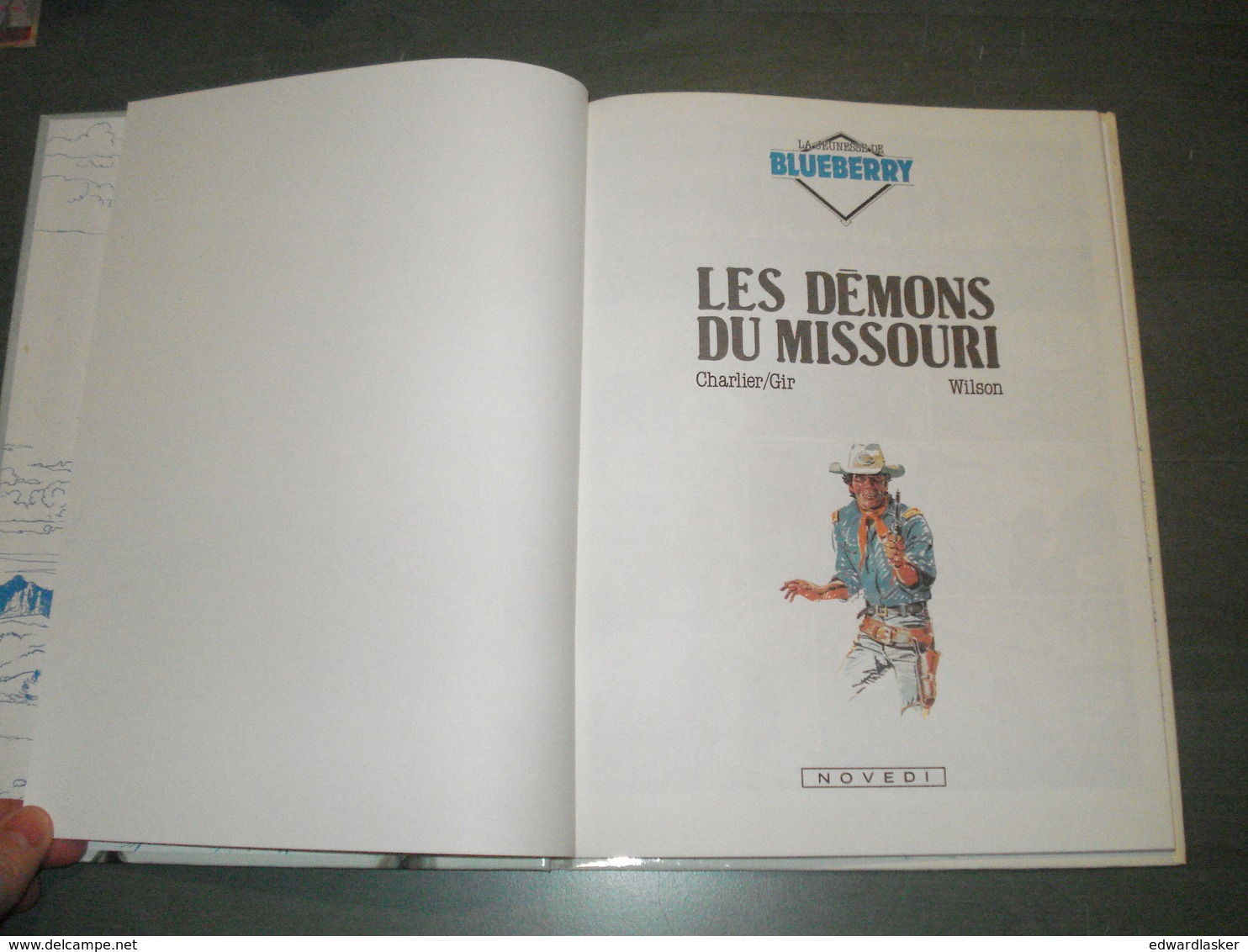 LA JEUNESSE DE BLUEBERRY 4 (25) - Charlier/Gir Wilson - EO Novedi 1985 - Très Bon état - Blueberry