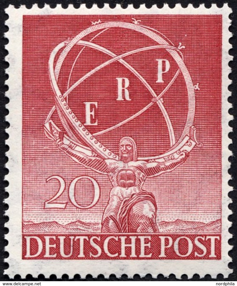 BERLIN 71 **, 1950, 20 Pf. ERP, Pracht, Mi. 100.- - Autres & Non Classés