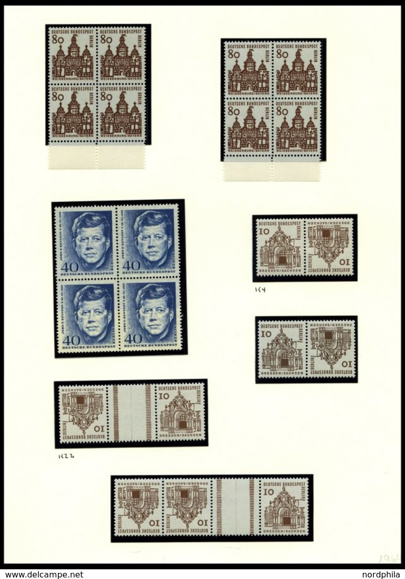 SAMMLUNGEN **, Postfrische überkomplette Sammlung Berlin Von 1962-90 In 7 Leuchtturmalben, Oft Bis Zu 20x (in Einheiten, - Sonstige & Ohne Zuordnung