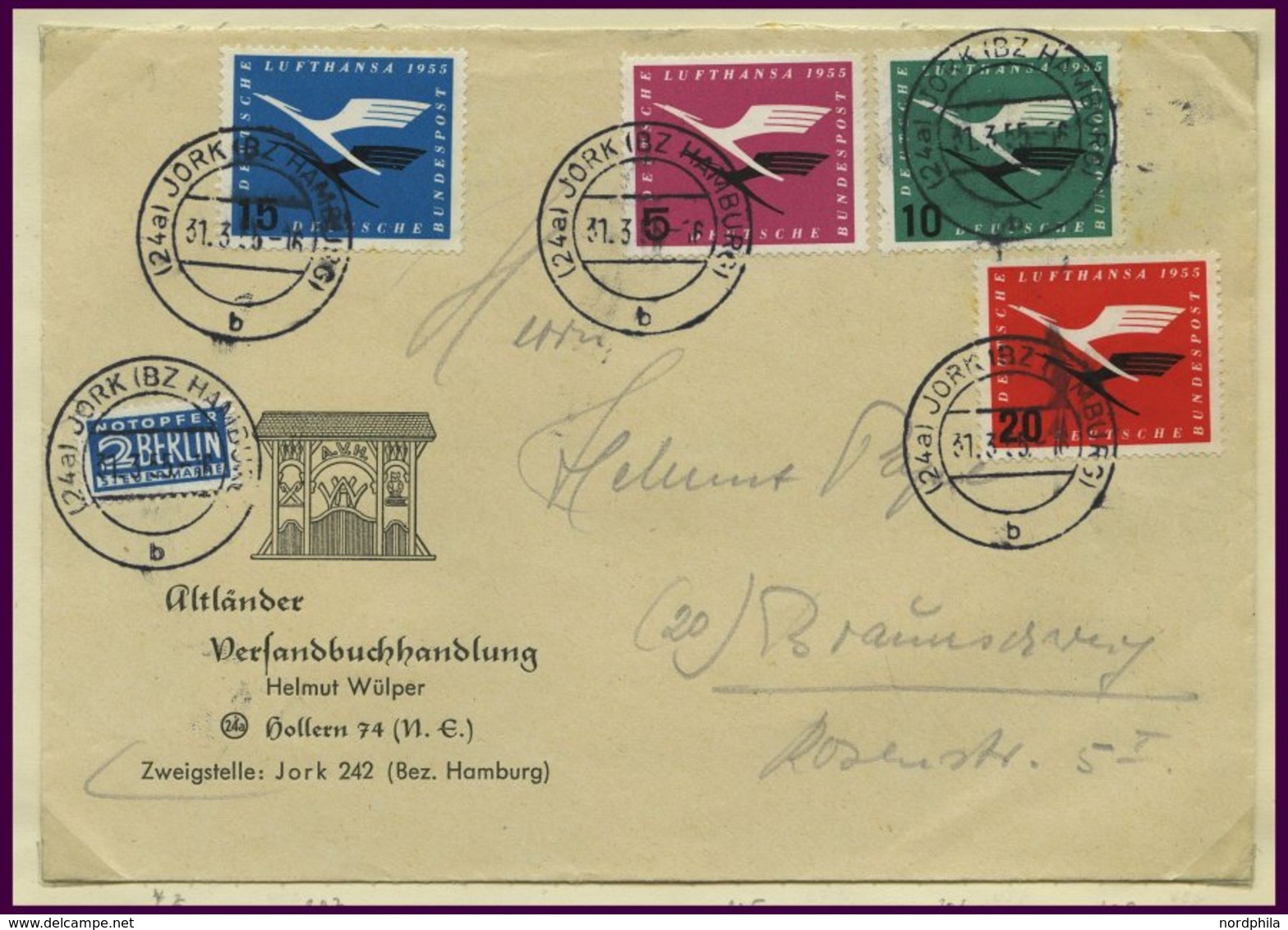 SAMMLUNGEN o, BRIEF, gestempelte Sammlung Bund von 1949-87 im Schaubek-Album, dabei diverse Briefe, anfangs lückenhaft, 