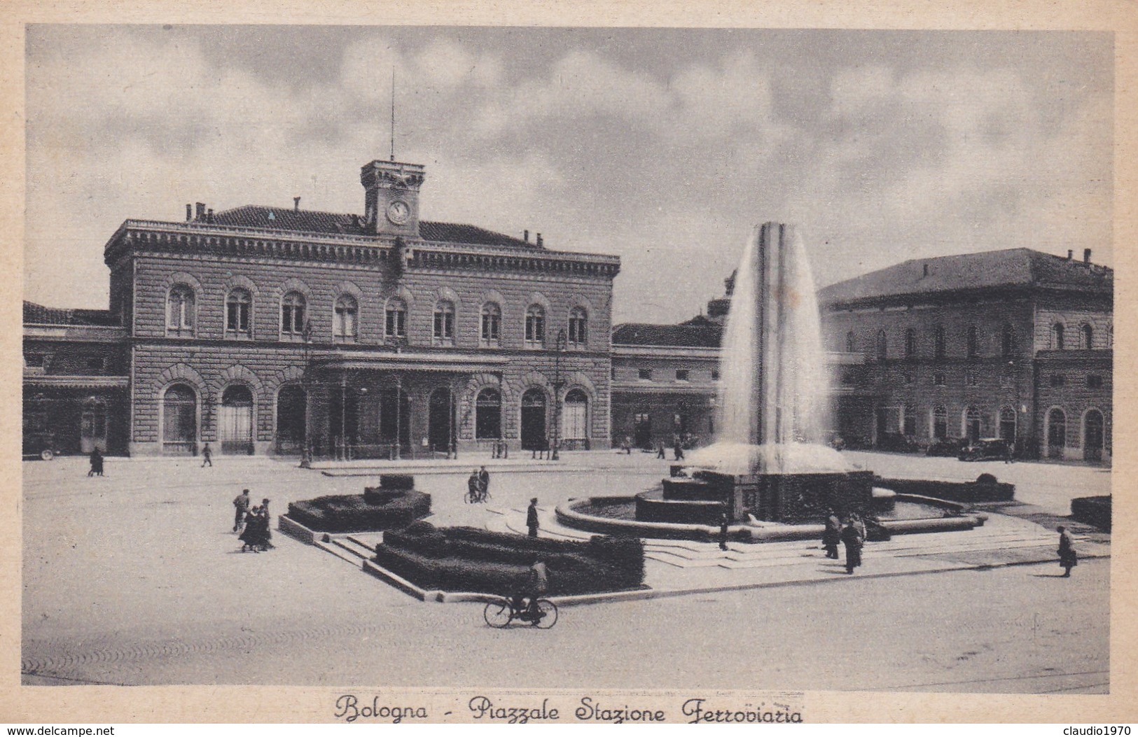 CARTOLINA - POSTCARD - BOLOGNA - PIAZZALE STAZIONE FERROVIARIA - Bologna