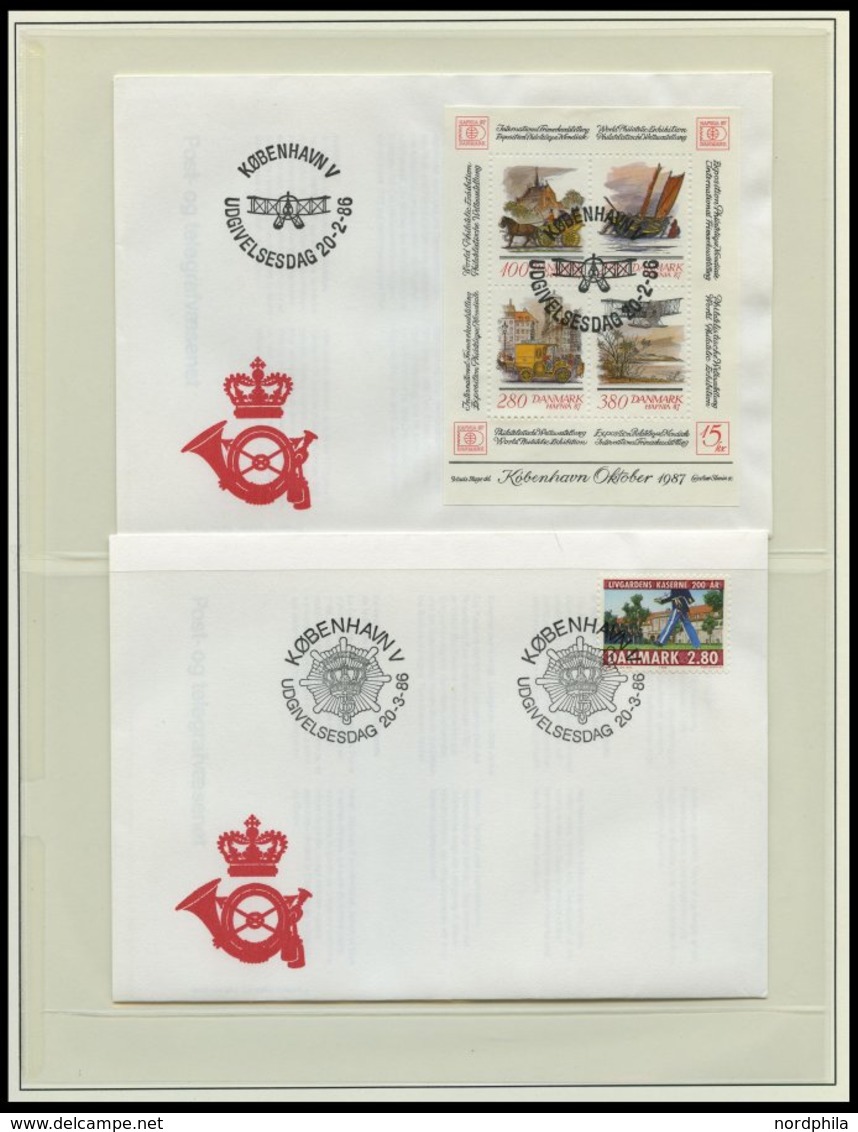 SAMMLUNGEN, LOTS 1984-91, Bis Auf Wenige Werte Komplette Sammlung Von Ca. 140 FDC`s In 3 Neuwertigen Lindner-Spezialalbe - Sonstige & Ohne Zuordnung