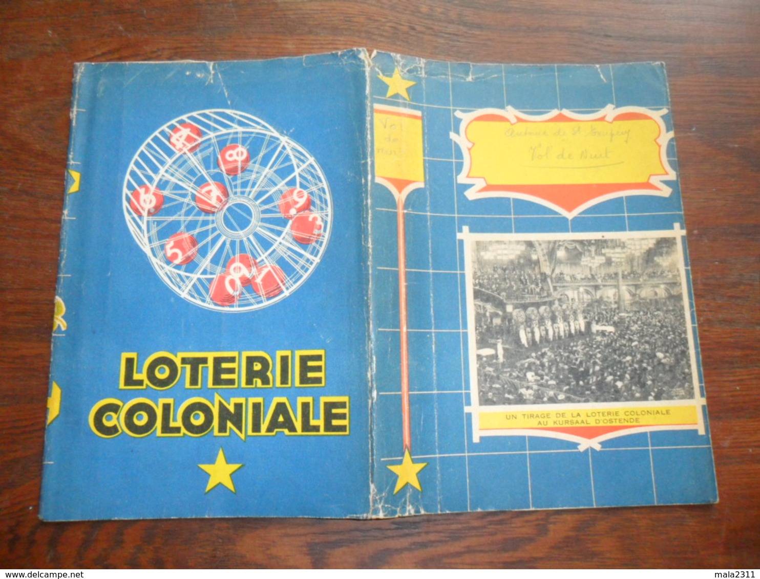 PROTEGE-LIVRE PUB  / LOTERIE COLONIALE - Book Covers