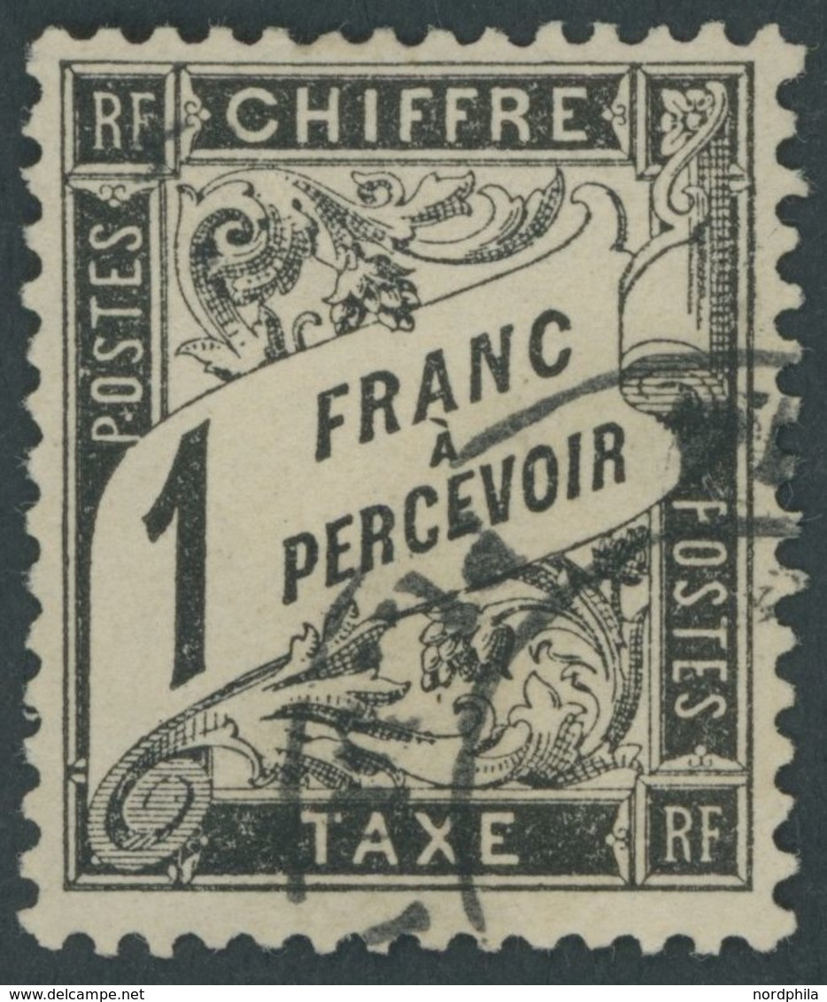 1882, 1 Fr. Schwarz, Pracht, Mi. 450.- -> Automatically Generated Translation: 1882, 1 Fr. Black, Superb, Michel 450.- - Portomarken