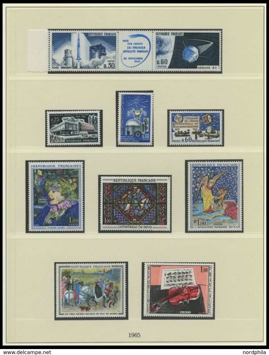 SAMMLUNGEN **, 1960-81, Postfrische, Bis Auf Wenige Werte Komplette Sammlung In 2 Neuwertigen Lindner Falzlosalben, Incl - Collezioni