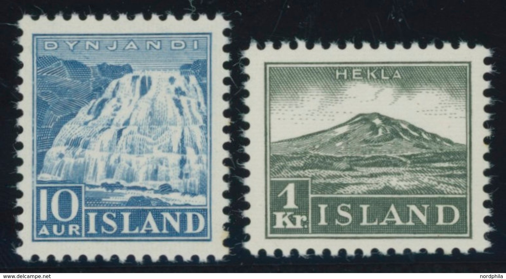 ISLAND 181/2 **, 1935, Landschaften, Pracht, Mi. 170.- - Sonstige & Ohne Zuordnung