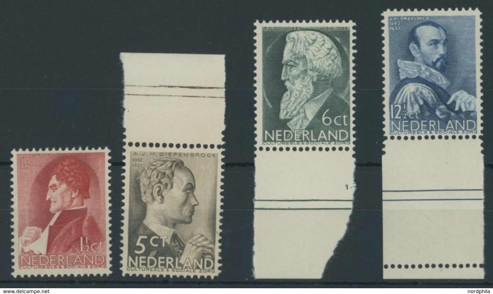 NIEDERLANDE 282-85 **, 1935, Fürsorge, Postfrischer Prachtsatz, Mi. 110.- - Pays-Bas