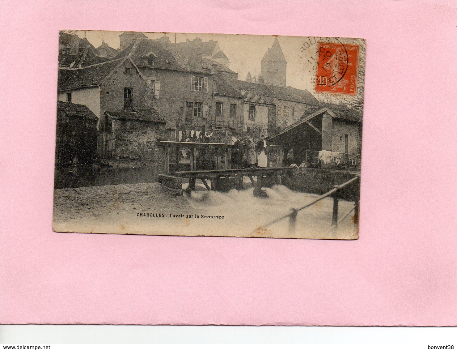 F1602 - CHAROLLES - 71 - Lavoir Sur La Semence - Charolles