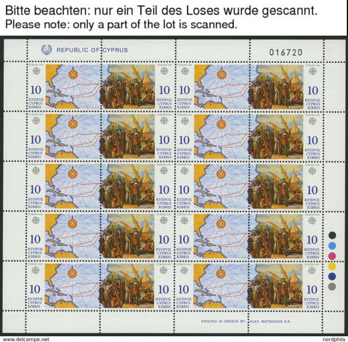 ZYPERN KB **, 1980-94, Europa, Alle 15 Kleinbogensätze Komplett, Pracht, Mi. 450.- - Sonstige & Ohne Zuordnung
