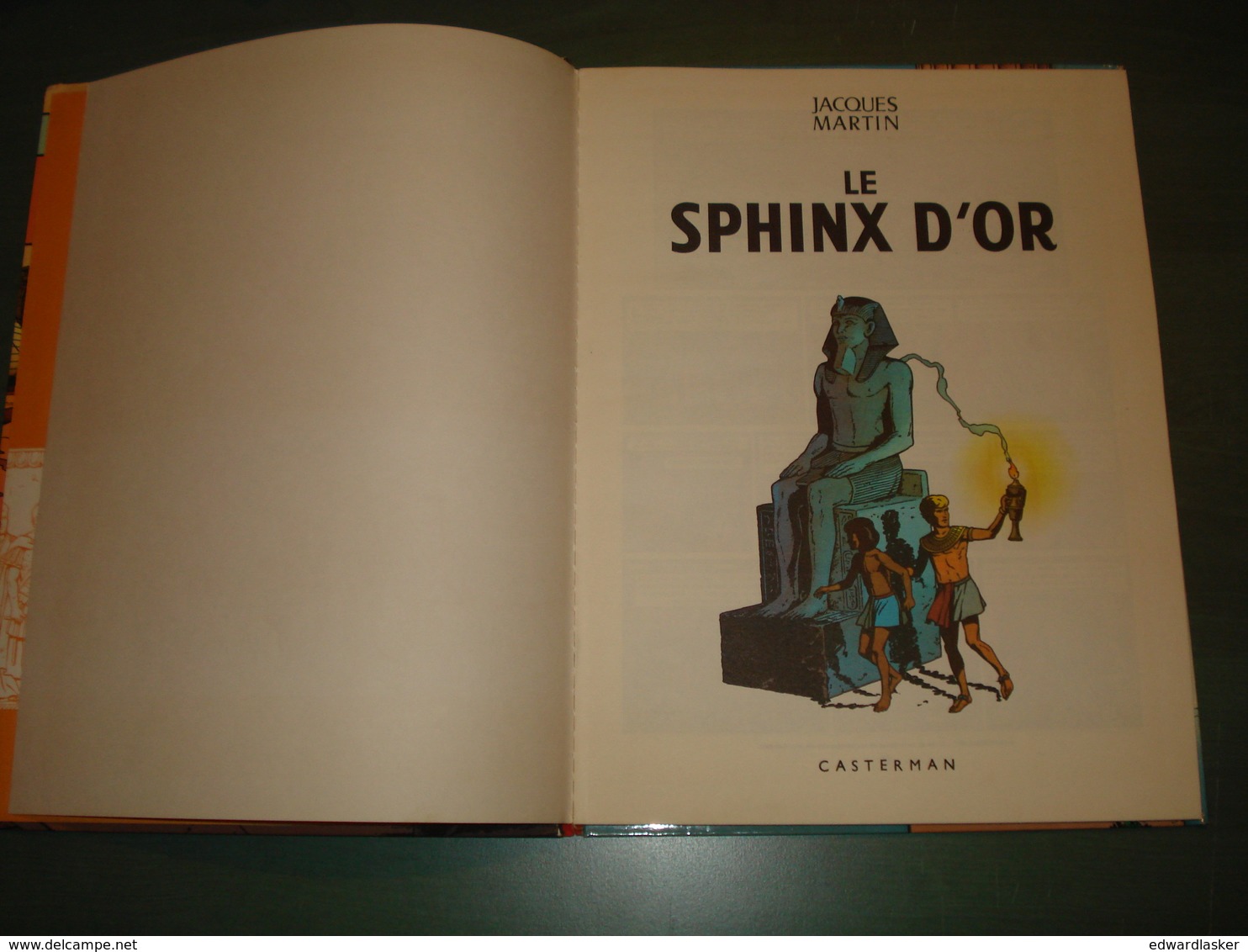 ALIX : Le SPHINX d'OR - Nouvelle édition Casterman 1971
