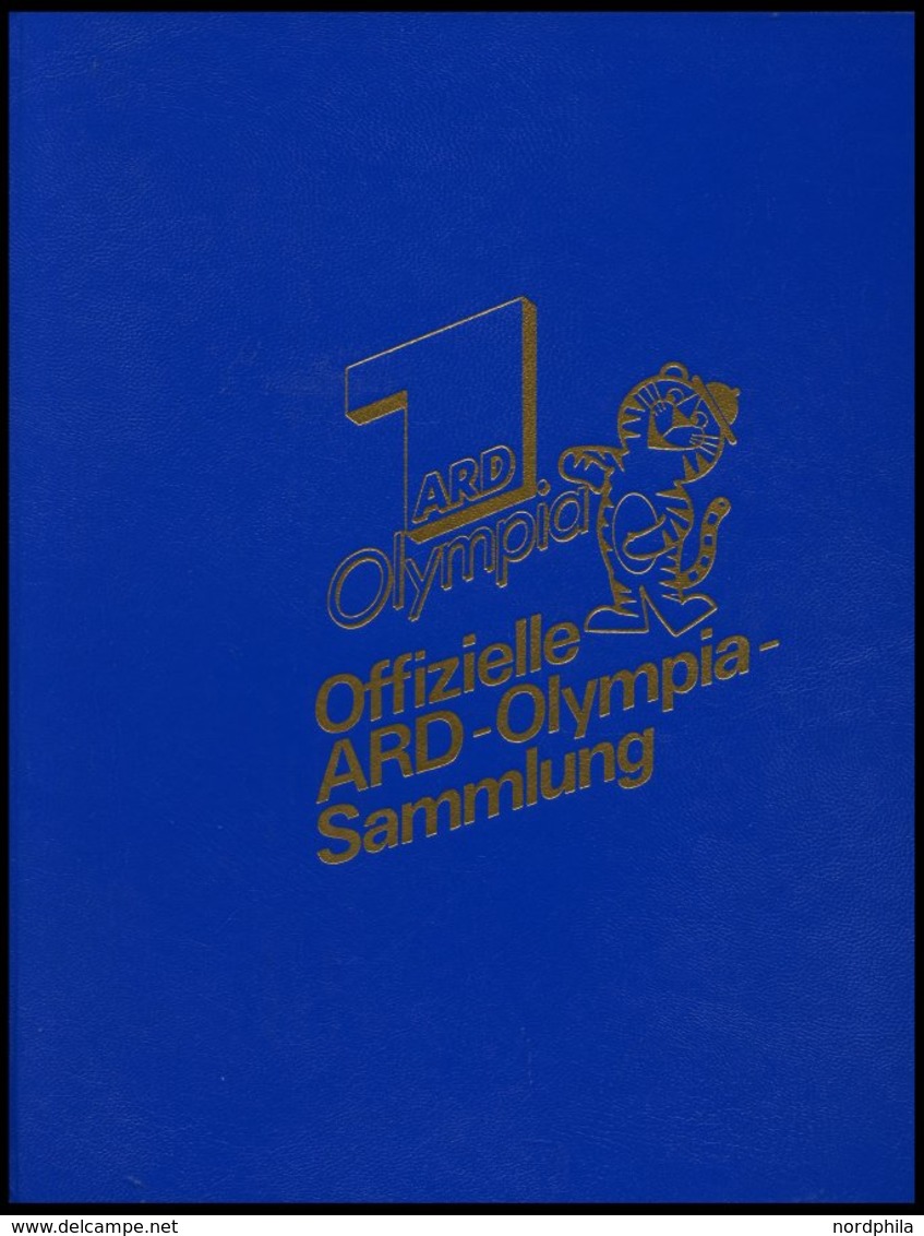 SPORT **,Brief,o , Offizielle ARD-Olympia-Sammlung 1948-88, Pracht - Autres & Non Classés