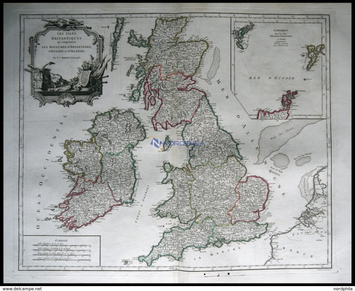 Großbritannien Und Irland, Les Isles Britanniques, Les Royaumes D` - Sonstige & Ohne Zuordnung