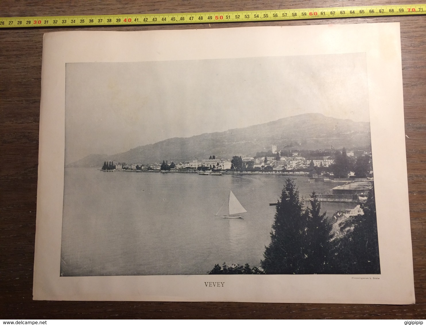 DOCUMENT SUISSE VEVEY LAUSANNE - Collections