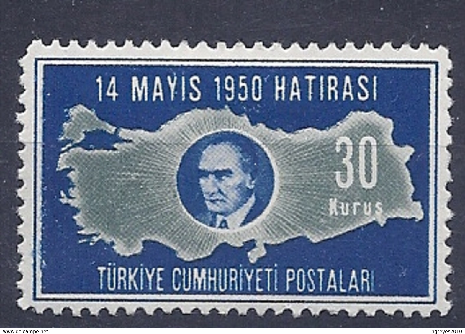 190031306   TURQUIA  YVERT  Nº   1104  */MH - Nuevos