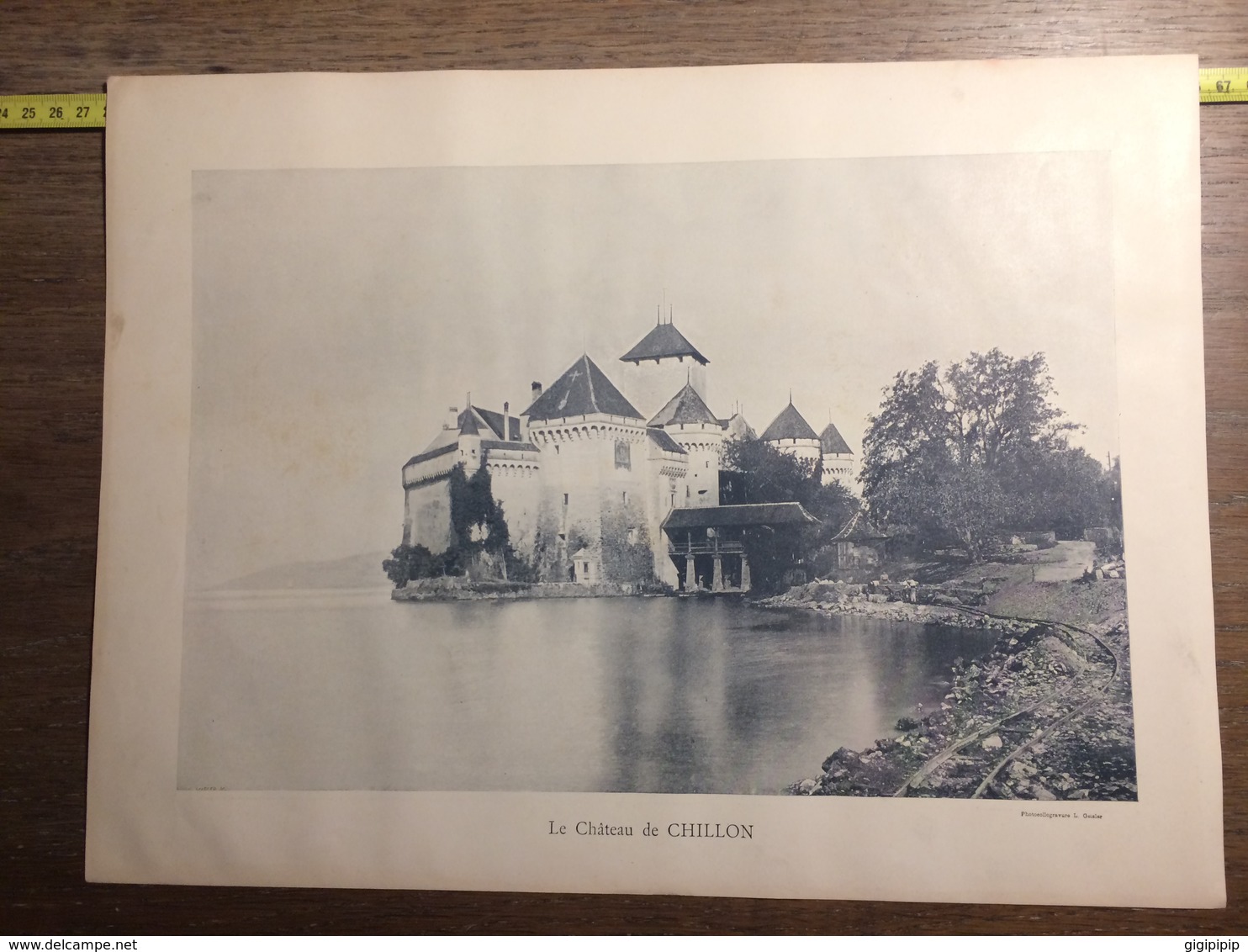 DOCUMENT SUISSE TERRITET CLARENS MONTREUX CHATEAU DE CHILLON - Collections