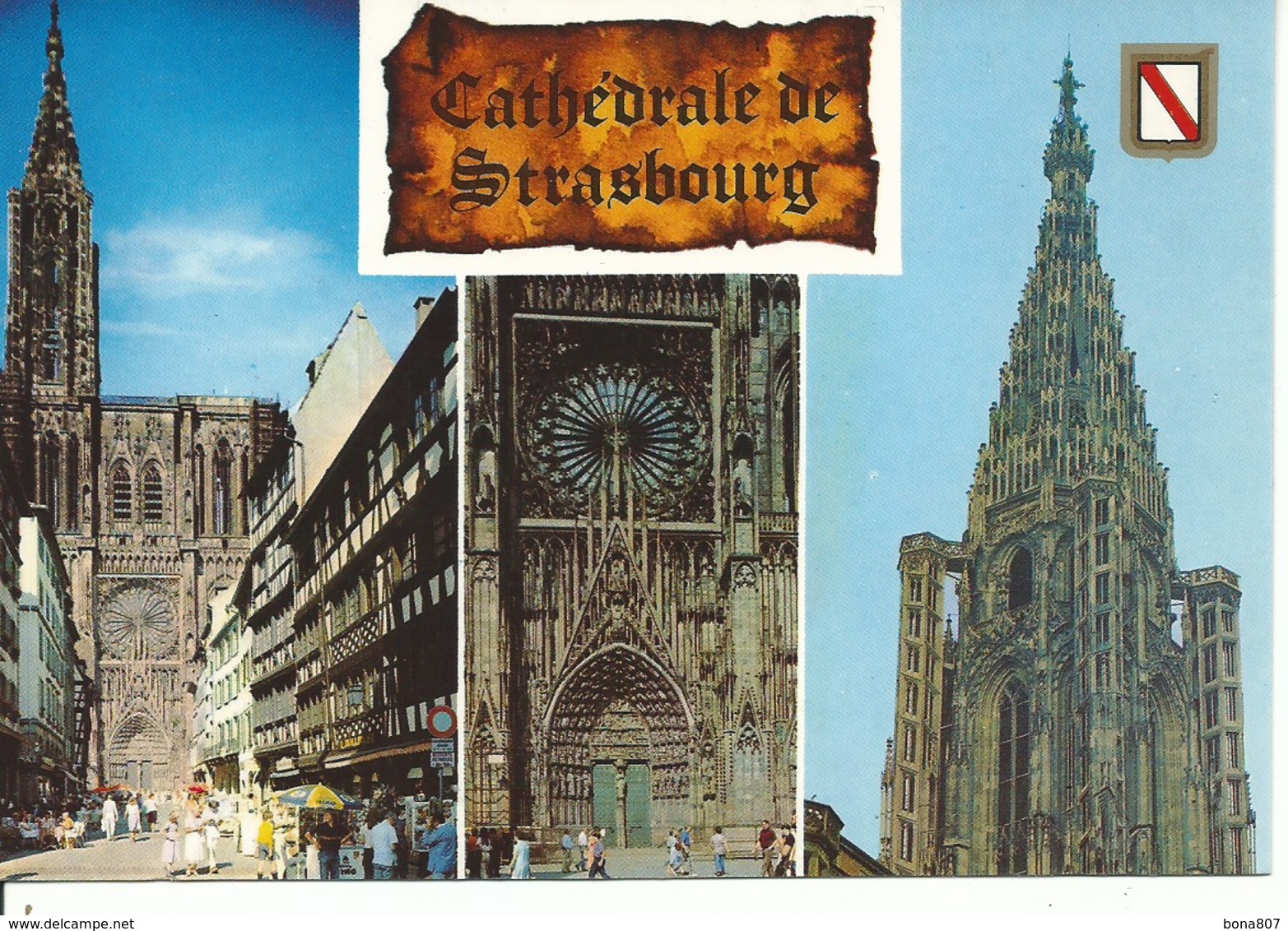 (A) Strasbourg :  La Cathedrale Notre Dame - Strasbourg