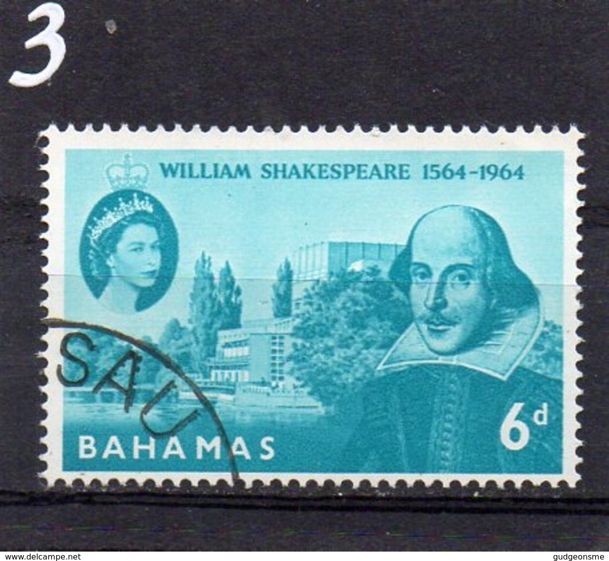 1964 Shakespeare 6d Used - 1963-1973 Ministerial Government