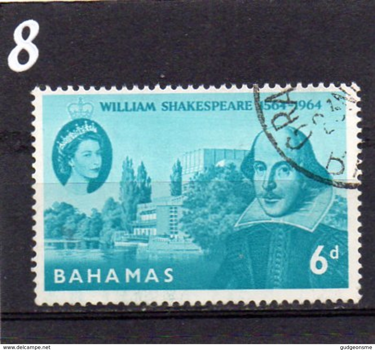 1964 Shakespeare 6d Used - 1963-1973 Ministerial Government