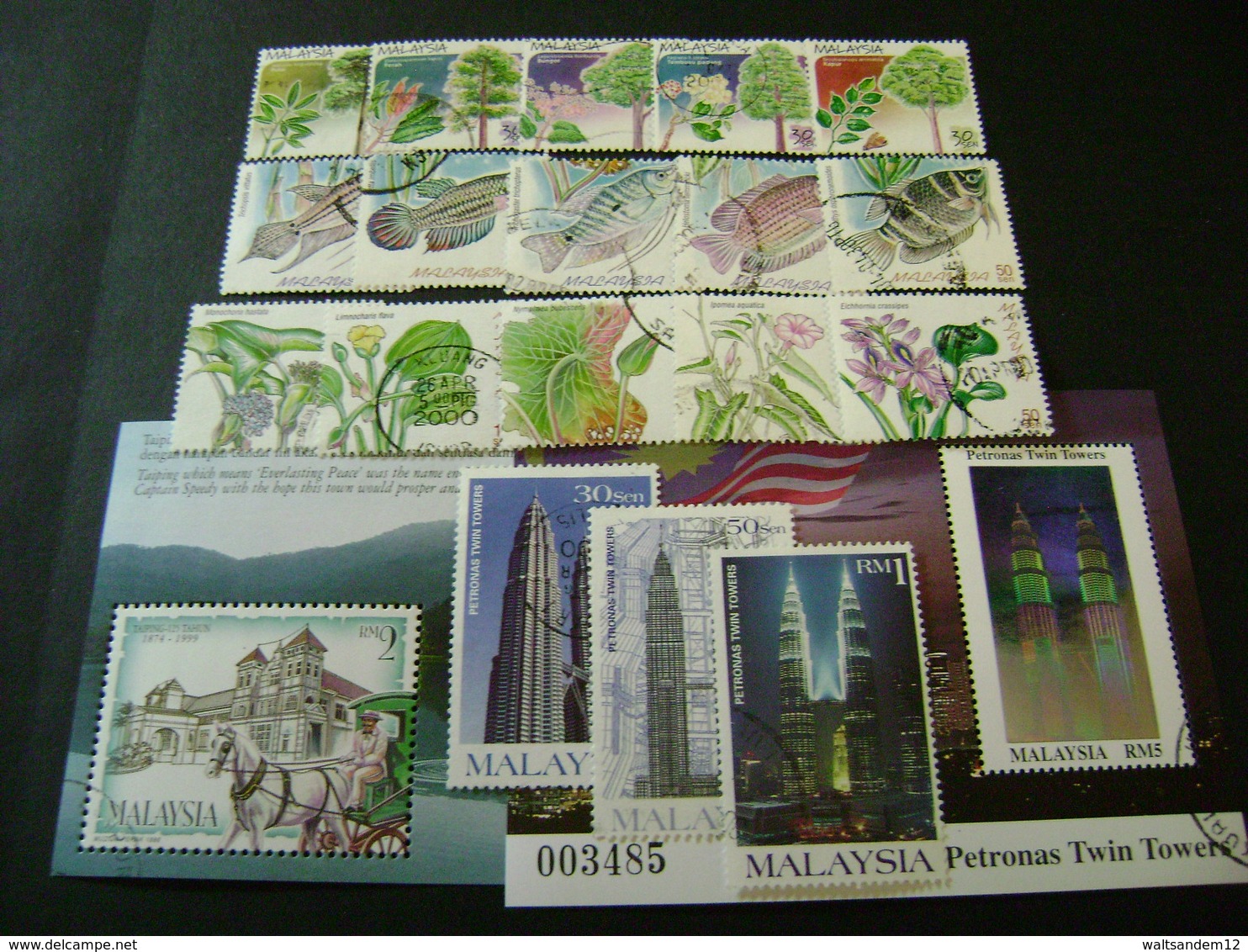 Malaysia 1999 Stamp Issues (between SG 717 And Ms839 - See Description) 7 Images - Used - Malaysia (1964-...)