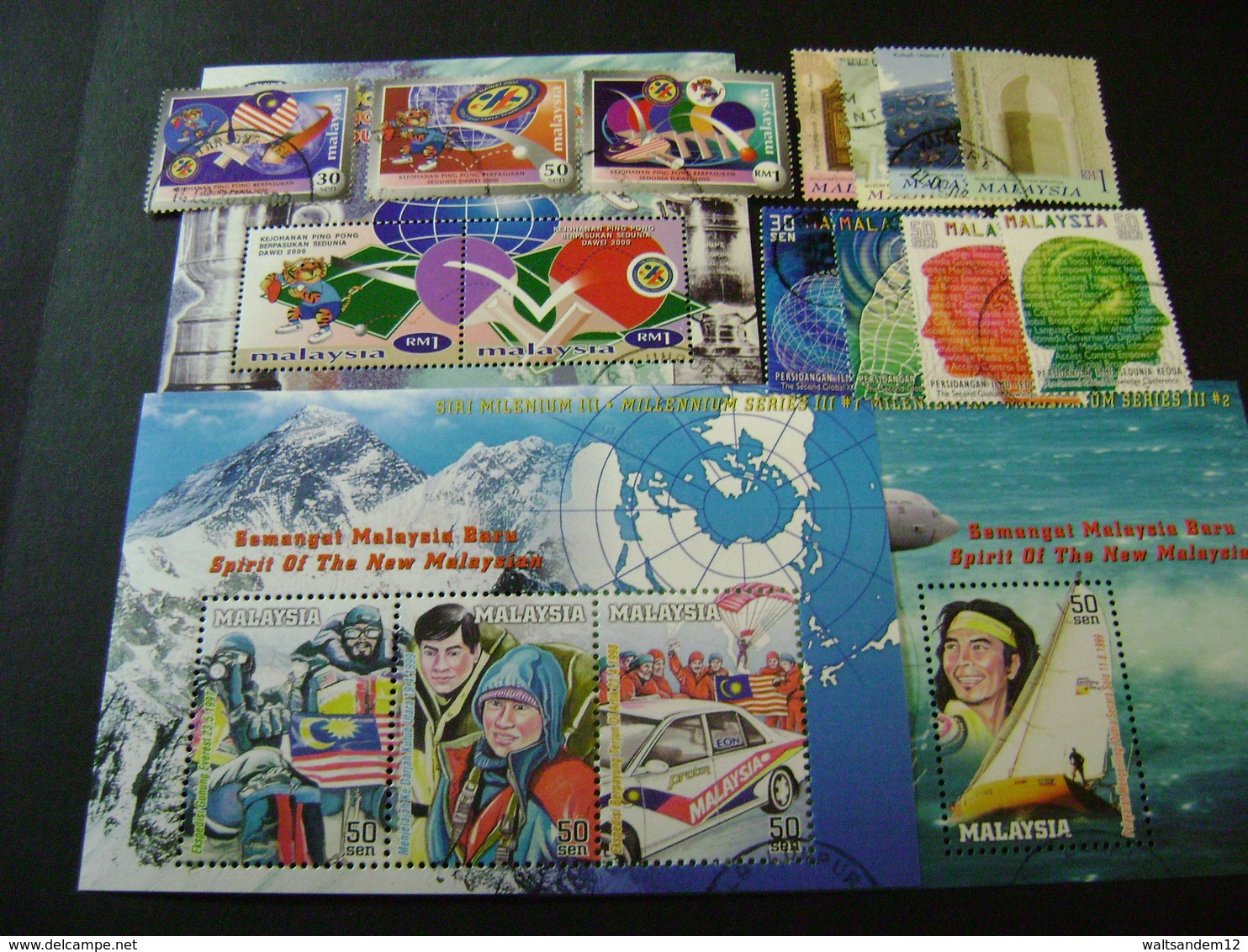 Malaysia 2000 Stamp Issues (between SG 840 And 969 - See Description) 9 Images - Used - Malaysia (1964-...)