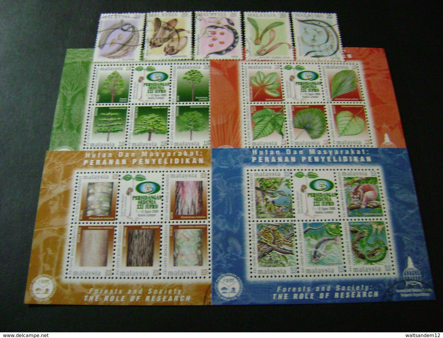 Malaysia 2000 Stamp Issues (between SG 840 And 969 - See Description) 9 Images - Used [Sale Price] - Maleisië (1964-...)