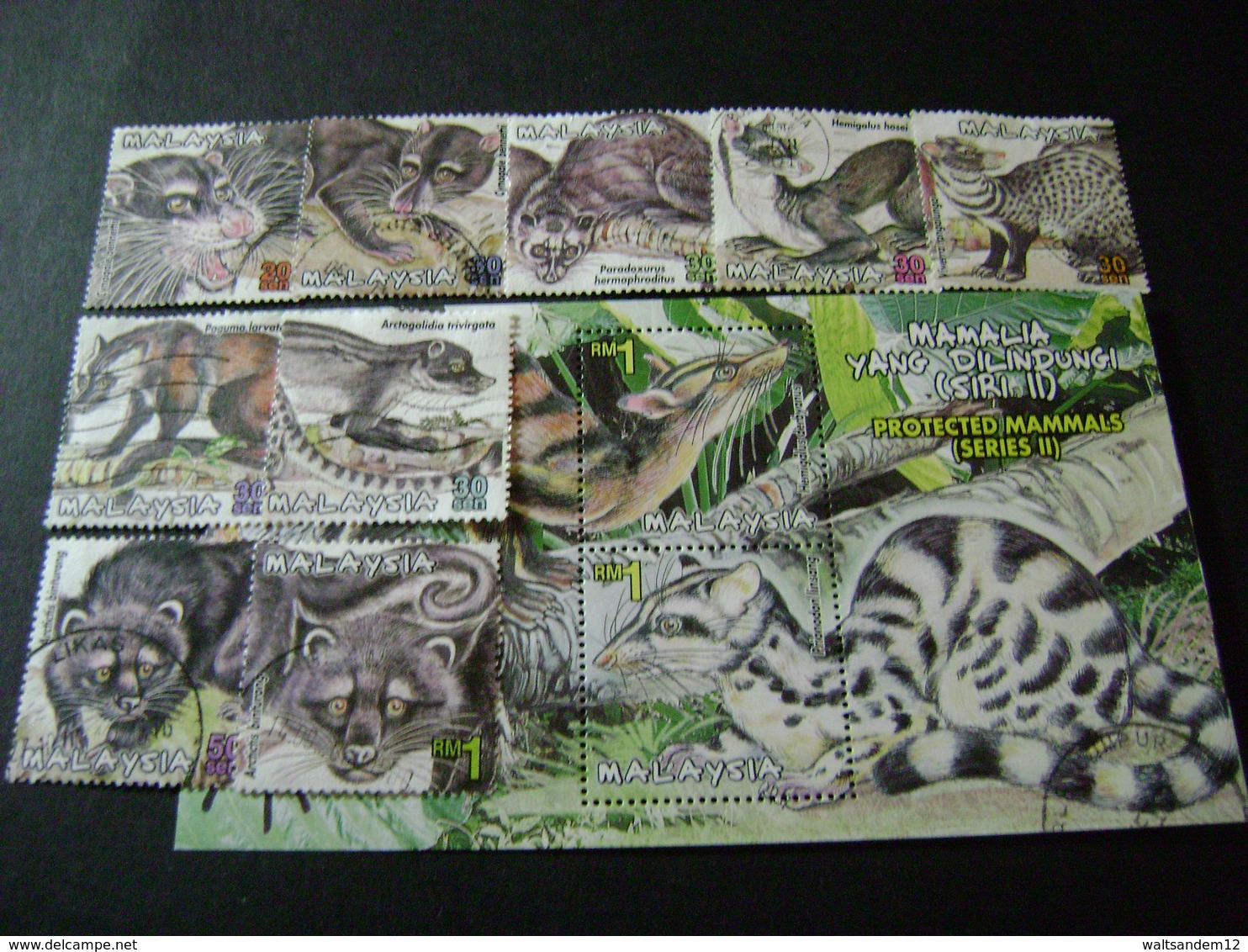 Malaysia 2000 stamp issues (between SG 840 and 969 - see description) 9 images - Used