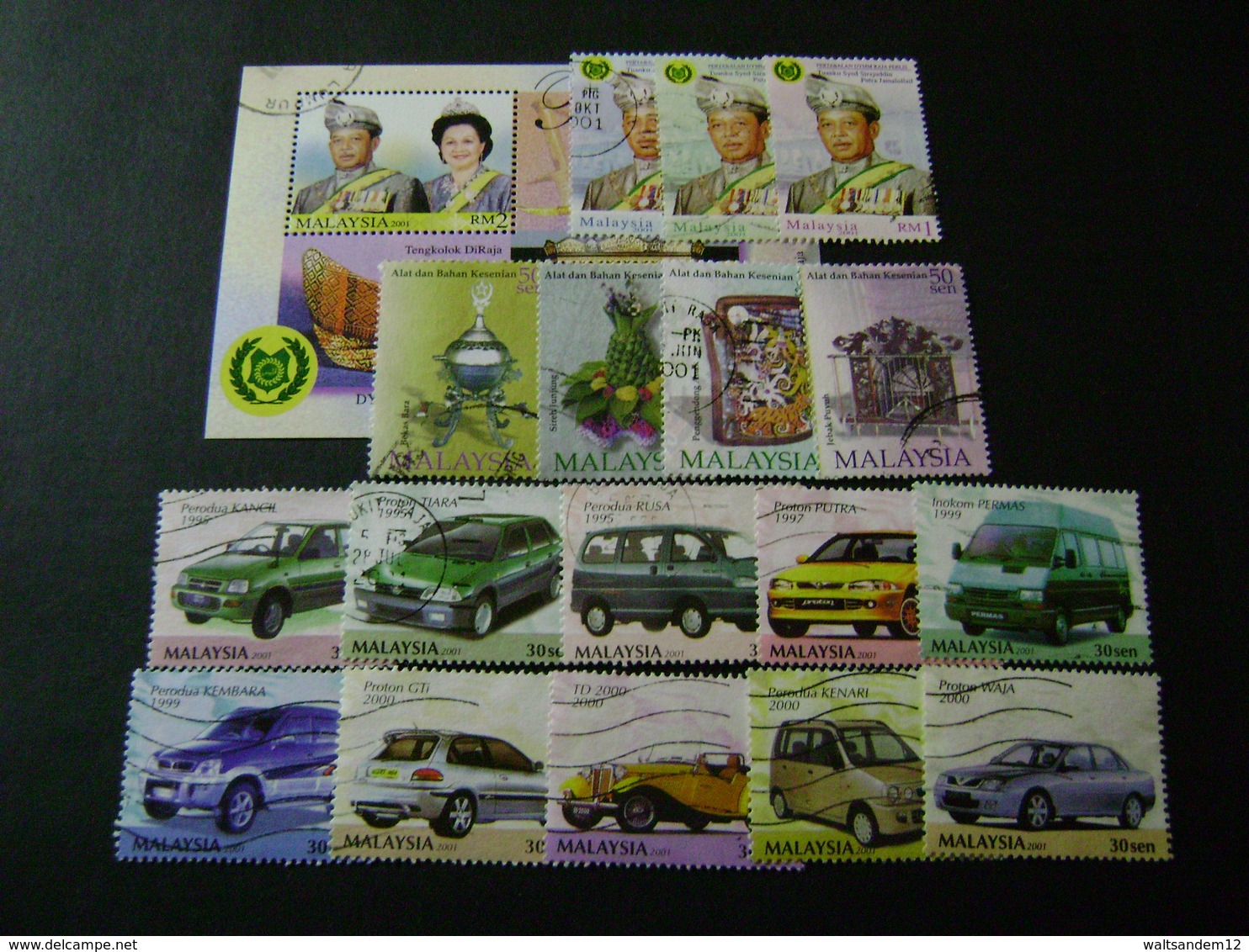 Malaysia 2001 Stamp Issues (between SG Ms998 And Ms1048 - See Description) 4 Images - Used [Sale Price] - Malaysia (1964-...)
